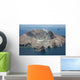Aerial White Island Volcano Wall Decal Design 1