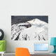 Snow-covered Ngauruhoe Cone Mount Wall Decal