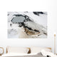 Aerial Snow-covered Ruapehu Volcano Wall Decal