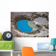 Aerial Crater Lake Tongariro Wall Decal