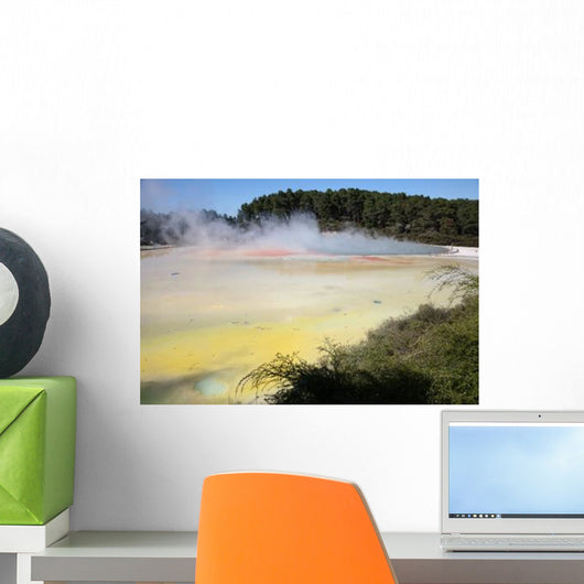 Champagne Pool and Artist's Wall Decal