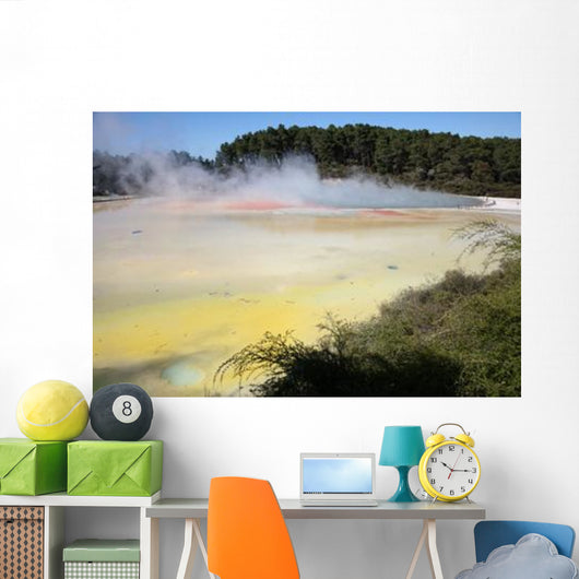 Champagne Pool and Artist's Wall Decal