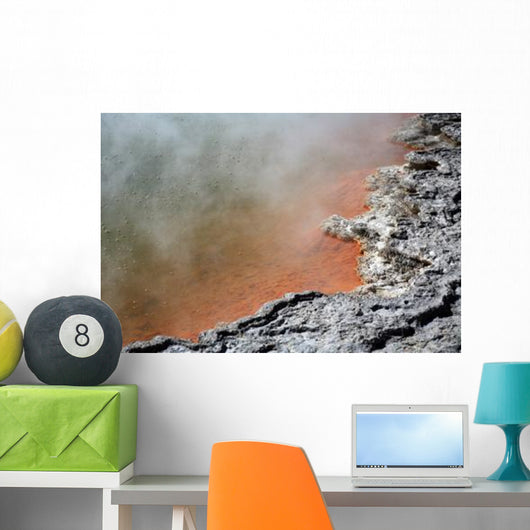 Bubbles Rising Champagne Pool Wall Decal Design 2