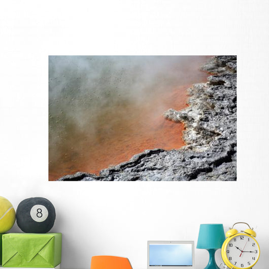 Bubbles Rising Champagne Pool Wall Decal Design 2