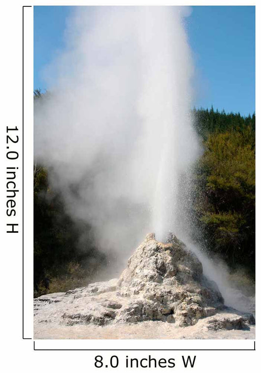 Lady Knox Geyser Wai-o-tapu Wall Decal Design 3