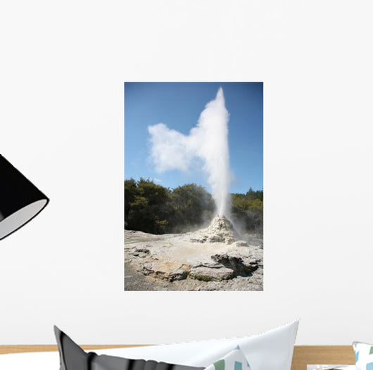 Lady Knox Geyser Wai-o-tapu Wall Decal Design 2