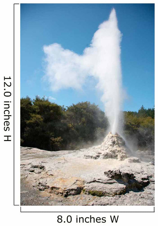 Lady Knox Geyser Wai-o-tapu Wall Decal Design 2