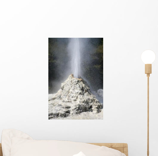 Lady Knox Geyser Wai-o-tapu Wall Decal Design 1