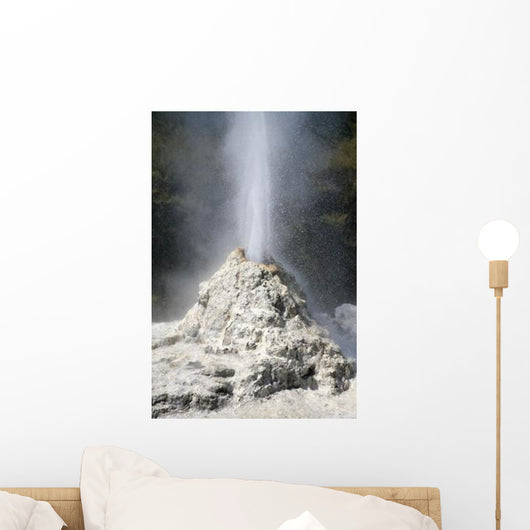 Lady Knox Geyser Wai-o-tapu Wall Decal Design 1