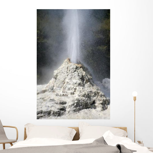 Lady Knox Geyser Wai-o-tapu Wall Decal Design 1