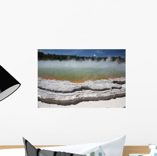 Champagne Pool Hot Spring Wall Decal