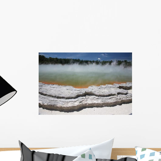 Champagne Pool Hot Spring Wall Decal