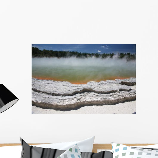 Champagne Pool Hot Spring Wall Decal