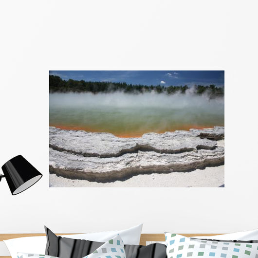 Champagne Pool Hot Spring Wall Decal