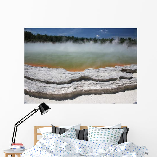 Champagne Pool Hot Spring Wall Decal