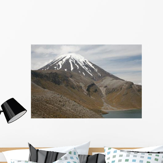 Ngauruhoe Cone and Upper Wall Decal
