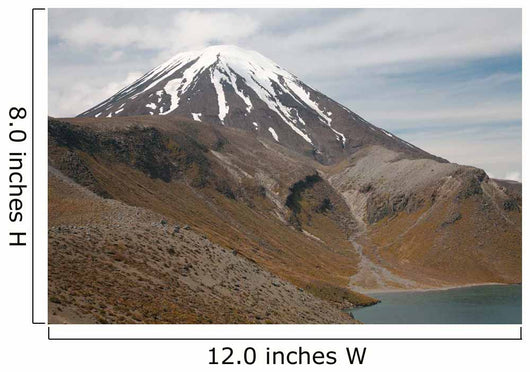 Ngauruhoe Cone and Upper Wall Decal