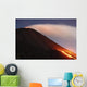 Lava Flowing from Small Wall Decal Design 2