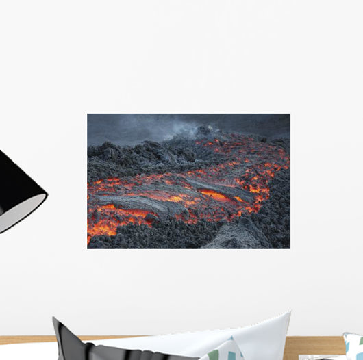 Lava Flow Flank Pacaya Wall Decal Design 4