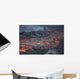 Lava Flow Flank Pacaya Wall Decal Design 4