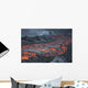 Lava Flow Flank Pacaya Wall Decal Design 4