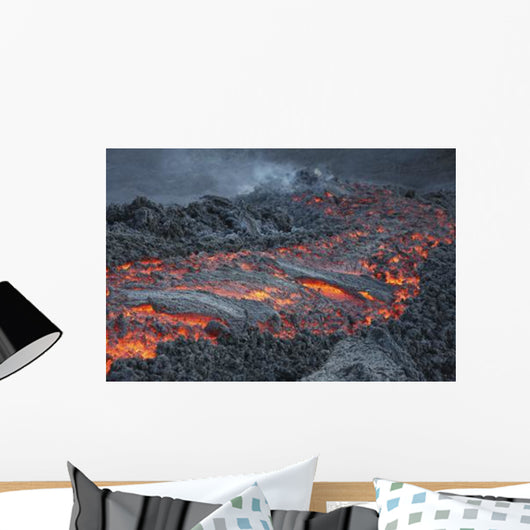 Lava Flow Flank Pacaya Wall Decal Design 4