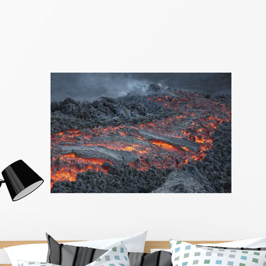 Lava Flow Flank Pacaya Wall Decal Design 4
