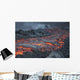 Lava Flow Flank Pacaya Wall Decal Design 4