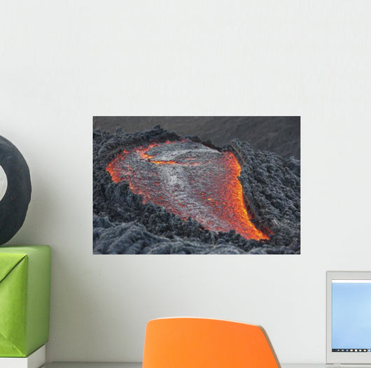 Lava Flow Flank Pacaya Wall Decal Design 3