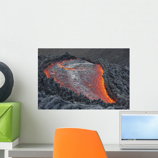 Lava Flow Flank Pacaya Wall Decal Design 3