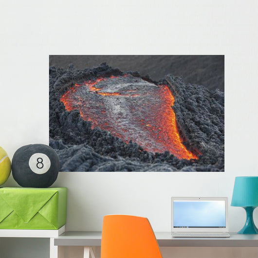 Lava Flow Flank Pacaya Wall Decal Design 3