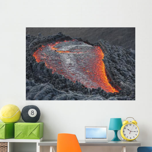 Lava Flow Flank Pacaya Wall Decal Design 3