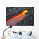 Lava Flowing from Small Wall Decal Design 1