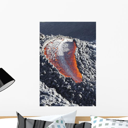 Lava Flow Flank Pacaya Wall Decal Design 2