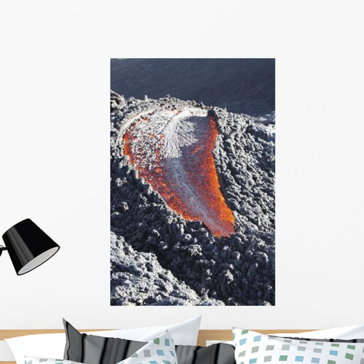 Lava Flow Flank Pacaya Wall Decal Design 2