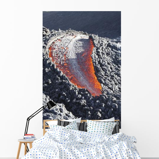 Lava Flow Flank Pacaya Wall Decal Design 2