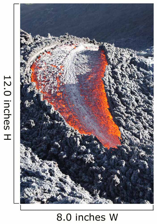 Lava Flow Flank Pacaya Wall Decal Design 2