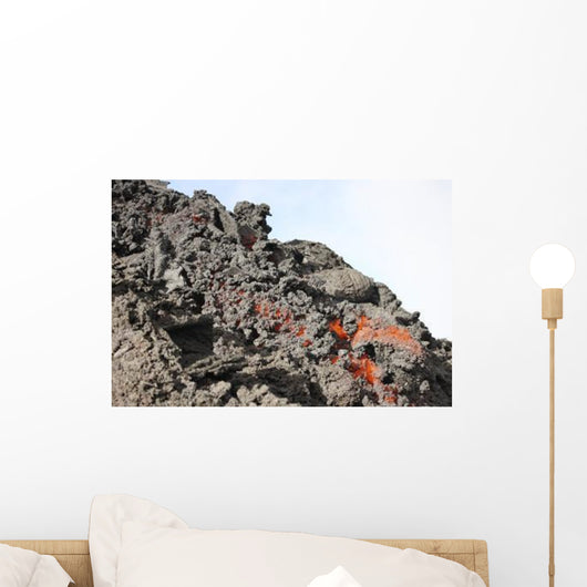 Lava Flow Flank Pacaya Wall Decal Design 1