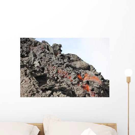 Lava Flow Flank Pacaya Wall Decal Design 1