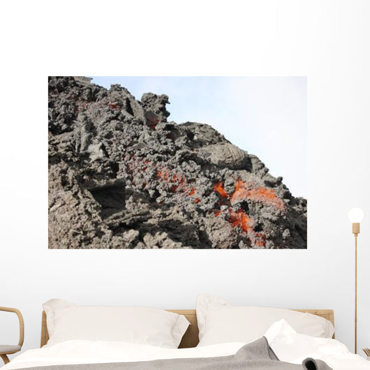 Lava Flow Flank Pacaya Wall Decal Design 1