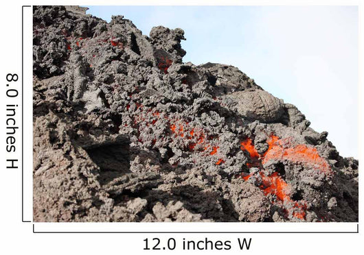 Lava Flow Flank Pacaya Wall Decal Design 1