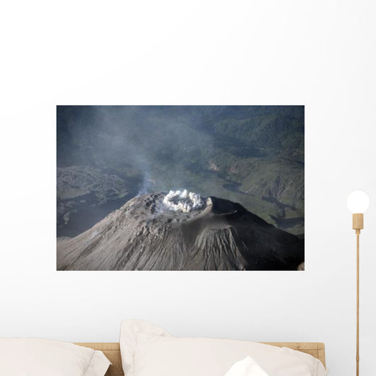 Eruption Summit Santiaguito Dome Wall Decal