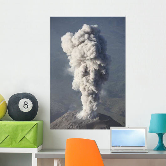 Eruption Ash Cloud from Wall Decal Design 2