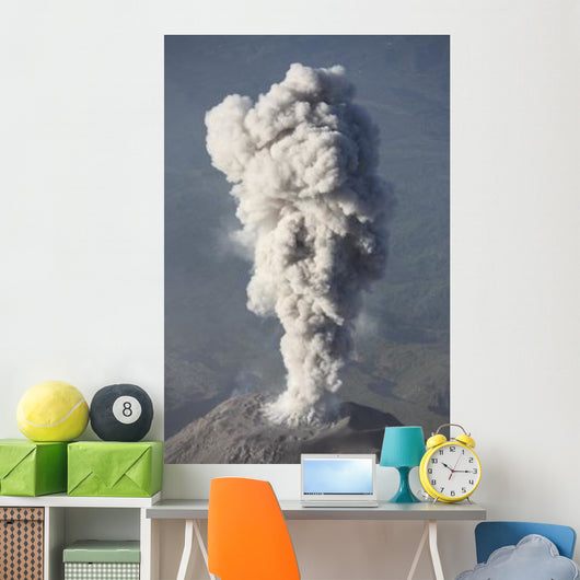 Eruption Ash Cloud from Wall Decal Design 2