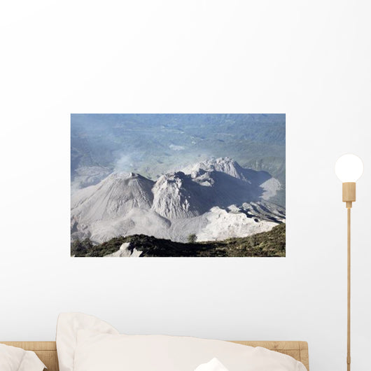 Santiaguito Dome Complex Santa Wall Decal