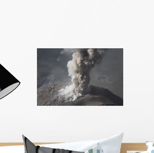 Eruption Ash Cloud from Wall Decal Design 1