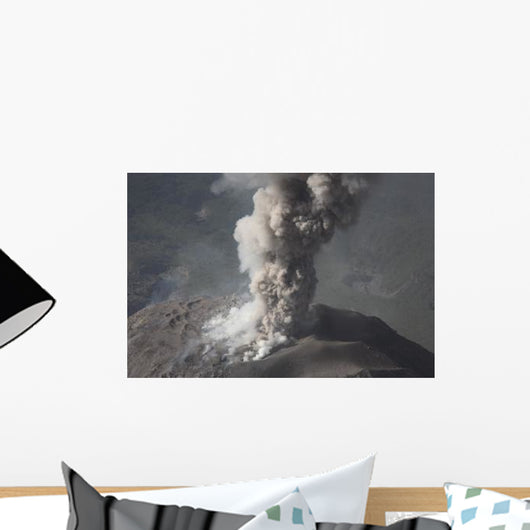 Eruption Ash Cloud from Wall Decal Design 1