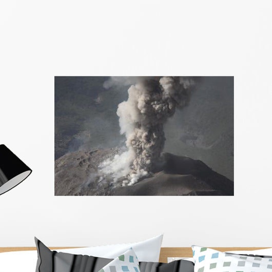 Eruption Ash Cloud from Wall Decal Design 1