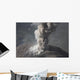 Eruption Ash Cloud from Wall Decal Design 1