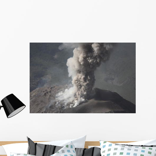 Eruption Ash Cloud from Wall Decal Design 1